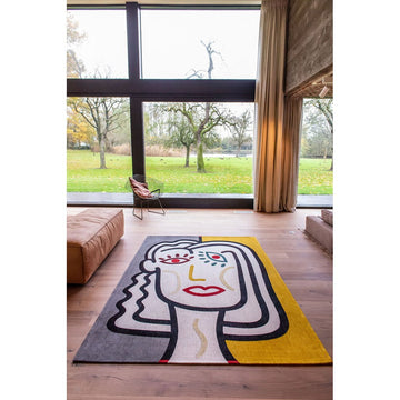 Louis De Poortere Gallery Dora 9143 Dorado Washable Polyester Flatweave Eco-Rug-Louis De Poortere-Rug Love - The Most Loved Rug Store